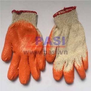 Resin coated, white wool gloves BH202-XX